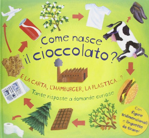Come nasce il cioccolato? E la carta, l'hamburger, la plastica...? Tante risposte a domande curiose. Libro pop-up (Libri pop up) von IdeeAli