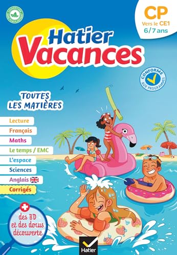Hatier vacances - Cahier de vacances 2025 du CP vers le CE1 6/7 ans: pour réviser son année dans toutes les matières von HATIER
