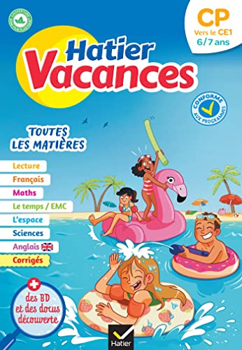 Hatier vacances - Cahier de vacances 2024 du CP vers le CE1 6/7 ans: pour réviser son année dans toutes les matières Hatier vacances - Cahier de vacances 2024 du CP vers le CE1 6/7 ans: pour réviser son année dans toutes les matières