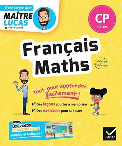 Français et Maths CP: cahier de révision et d'entrainement - C'est simple avec Maître Lucas von HATIER