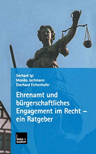Ehrenamt und bürgerschaftliches Engagement im Recht - ein Ratgeber von VS Verlag für Sozialwissenschaften