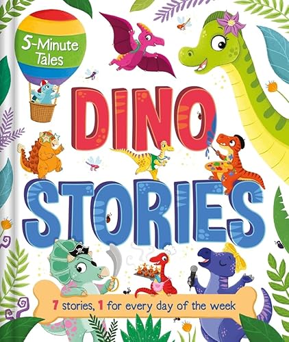 5 Minute Tales: Dino Stories (Young Story Time) von EDITORIAL BASE (UDL)