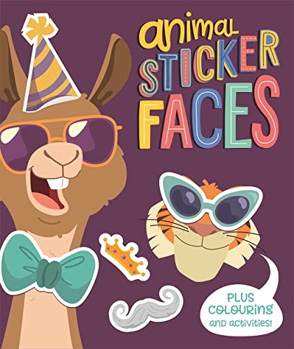 Animal Sticker Faces (Create 25 fun faces!) von Igloo Books Ltd
