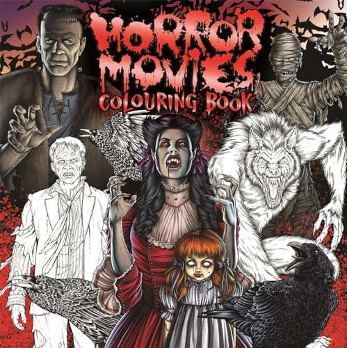 Horror Movies Colouring Book von Sparkpool