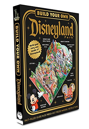Disney: Build Your Own Disneyland Park (Press-Out 3D Model Activity Kit)