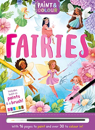 Fairies (Magic Painting and Colouring Book for Children)