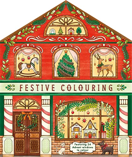 Festive Colouring (Mindful Colouring) von Sparkpool