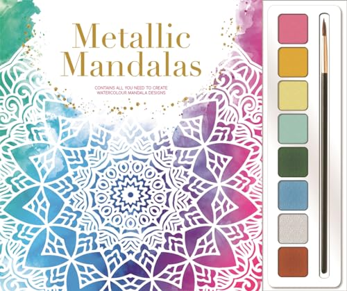 Metallic Mandalas (Mind Spa Watercolours) von Sparkpool