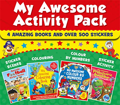 My Awesome Activity Pack (With 4 Colour and Activity Books, and Over 500 Stickers!) von Igloo Books Ltd