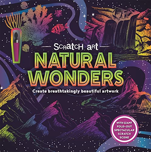 Natural Wonders (Scratch Art for Adults) von Igloo Books Ltd