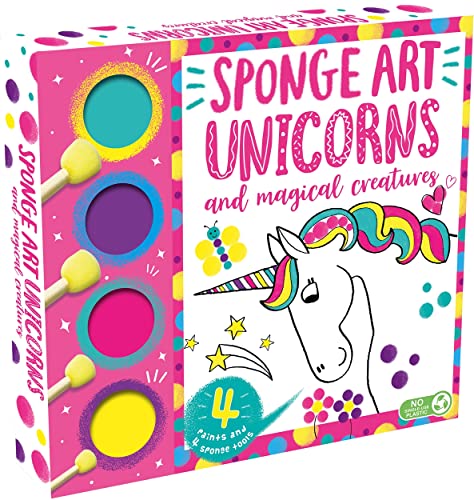 Sponge Art Unicorns and Magical Creatures (My First Sponge Art Set) von Igloo Books Ltd