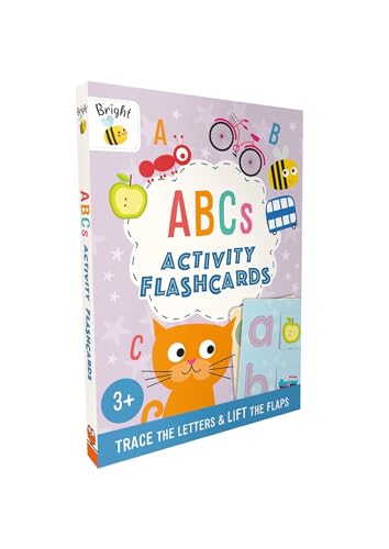 Bright Bee Abcs Activity Flashcards: With Tracing and Lift-the-flaps for Ages 3 & Up von Igloo Books