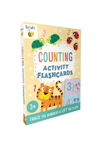 Bright Bee Counting Activity Flashcards: With Tracing and Lift-the-flaps for Ages 3 & Up von Igloo Books