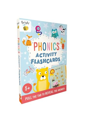 Bright Bee Phonics Activity Flashcards: Slide Tabs to Reveal Answers, Ages 5 & Up von Igloo Books