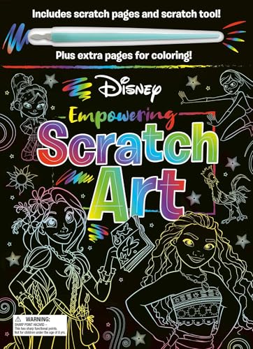 Disney: Empowering Scratch Art: With Scratch Tool and Coloring Pages Disney: Empowering Scratch Art: With Scratch Tool and Coloring Pages von Igloo Books