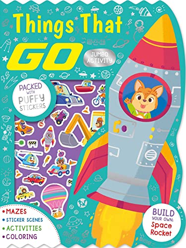 Things That Go: Packed With Puffy Stickers, Activities, Coloring, and More!