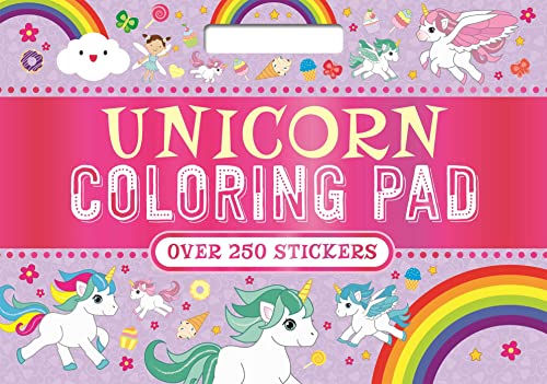 Unicorn Coloring Pad: With over 250 Magical Stickers! Unicorn Coloring Pad: With over 250 Magical Stickers!