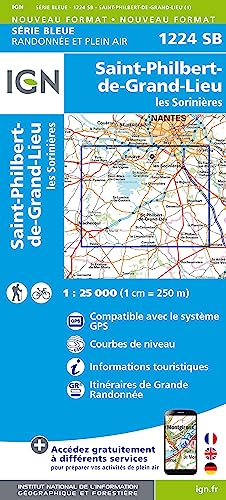 1224SB Saint-Philbert-de-Grand-Lieu, Les Sorinières (Série Bleue, Band 1224)