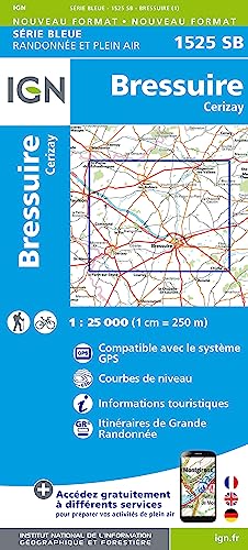 1525SB Bressuire.Cerizay (Série Bleue, Band 1525)