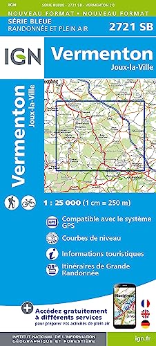 2721SB Vermenton.Joux-la-Ville (Série Bleue, Band 2721)