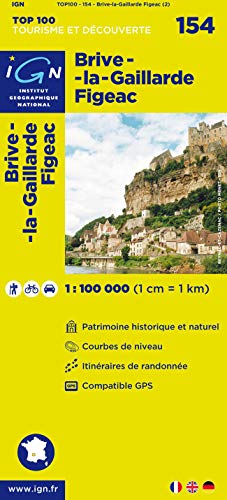 Brive-la-Gaillarde/Figeac: IGN.V154 Brive-la-Gaillarde/Figeac: IGN.V154