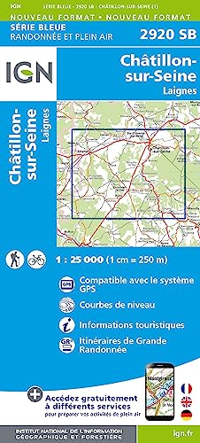 2920SB Châtillon sur (Série Bleue, Band 2920) von IGN Institut Geographique National