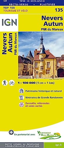 SK 135 Nevers Autun (TOP 100, Band 135) von IGN Frankreich