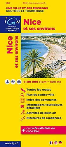 Nice and Surroundings (Découverte des villes, Band 88407) von IGN MAPS