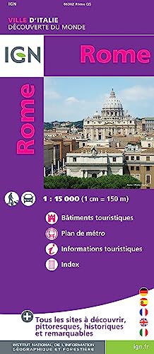 Rome (86302) (Découverte des Villes du Monde, Band 86302) von Institut Geographique National