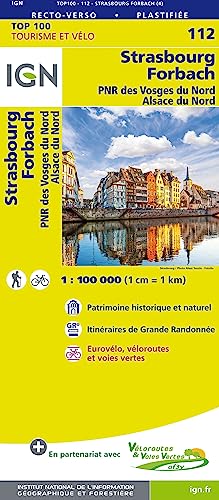 Strasbourg Forbach 1:100 000 (TOP 100, Band 112)