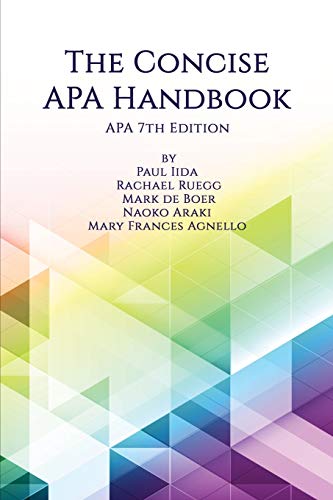 The Concise APA Handbook: APA 7th Edition (NA) von Information Age Publishing