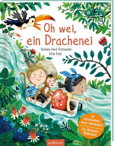 Oh wei, ein Drachenei: Du entscheidest, wie's weitergeht! Ein Mitmach-Bilderbuch | Fördert Fantasie, Kreativität & eigenständiges Denken, ab 3 Jahren