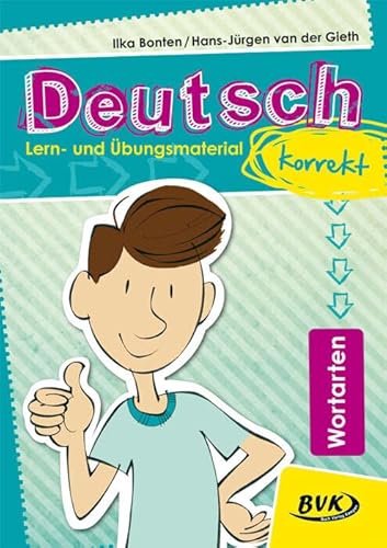 Deutsch korrekt - Wortarten: Lern- und Übungsmaterial von Buch Verlag Kempen
