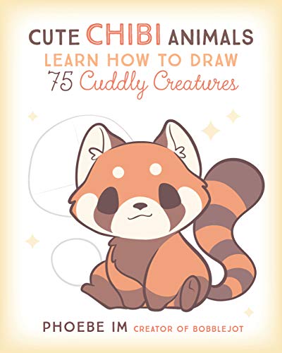 Cute Chibi Animals: Learn How to Draw 75 Cuddly Creatures (Cute and Cuddly Art, Band 3) von Rock Point