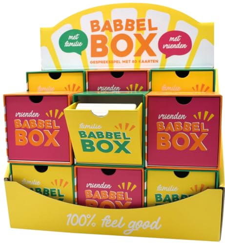 Display Babbelbox - 2T x 6 ex.: 80 kaarten voor levendige gesprekken von ImageBooks Factory BV