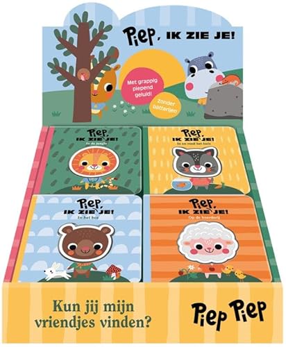 Display Piep - ik zie je! 4 x 4 ex.: Verstoppertje spelen en geluidenboek in één! Display Piep - ik zie je! 4 x 4 ex.: Verstoppertje spelen en geluidenboek in één! von ImageBooks Factory BV