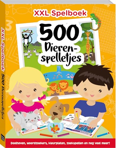 XXL Spelboek - 500 Dierenspelletjes von ImageBooks Factory/Allmedia (ImageGroup Holland)