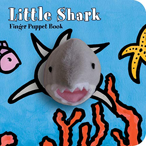 Little Shark: Finger Puppet Book: (Puppet Book for Baby, Little Toy Board Book, Baby Shark) (Little Finger Puppet Board Books)