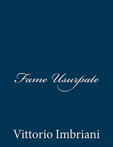 Fame Usurpate von CREATESPACE