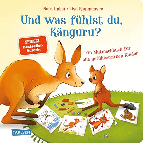 Und was fühlst du, Känguru?: Ein Mutmachbuch für alle gefühlsstarken Kinder | Liebevolles Pappbilderbuch, das Kindern ab 2 dabei hilft, mit ihren Gefühlen umzugehen von Carlsen