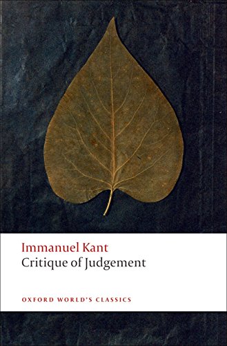 Critique of Judgement (Oxford World's Classics) von Oxford University Press, USA