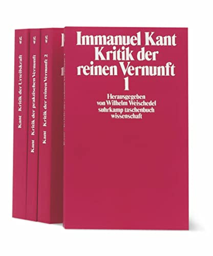 Die drei Kritiken, 4 Bde. Die drei Kritiken, 4 Bde.