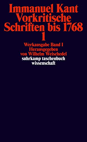 Immanuel Kant. Werkausgabe, 12 Bde. von Suhrkamp Verlag AG