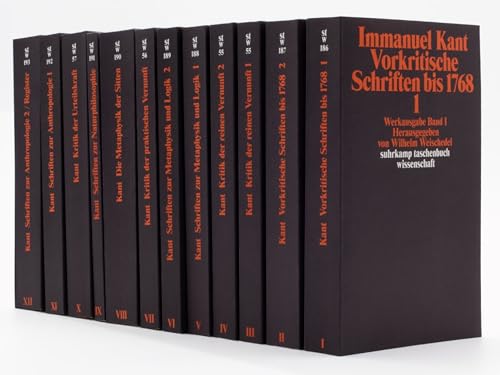Immanuel Kant. Werkausgabe, 12 Bde. Immanuel Kant. Werkausgabe, 12 Bde.