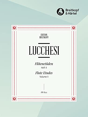 Flötenetüden Heft 2 (EB 8355): 176 Etüden in zwei Heften - Heft 2 von Breitkopf & Härtel