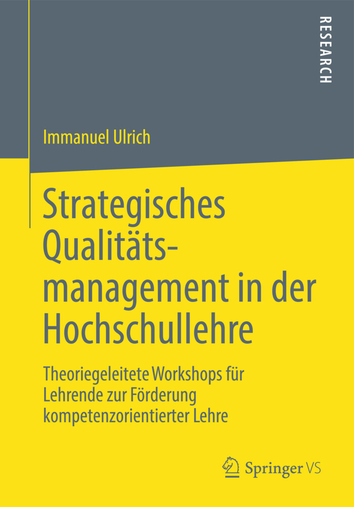 Strategisches Qualitätsmanagement in der Hochschullehre von Springer Fachmedien Wiesbaden