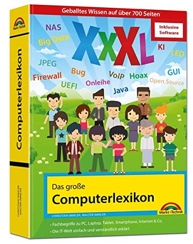 Das große Computerlexikon XXXL – inkl. WinOptimizer Vollversion: EDV, Computer, Internet, Tablet, Smartphone, Fotografie. Über 688 Seiten Computerwissen von Markt + Technik