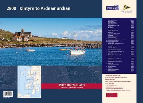 Imray 2800 Chart Pack: Kintyre to Ardnamurchan Chart Pack (2000 Chart Packs, Band 2800)