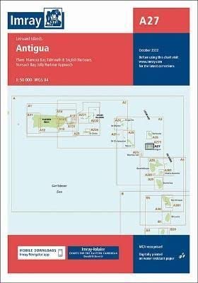 Imray Chart A27: Antigua (Lolaire Charts, Band 27) von Imray, Laurie, Norie & Wilson Ltd