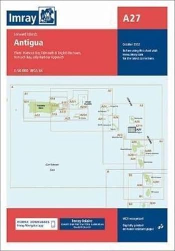 Imray Chart A27: Antigua (Lolaire Charts, Band 27)